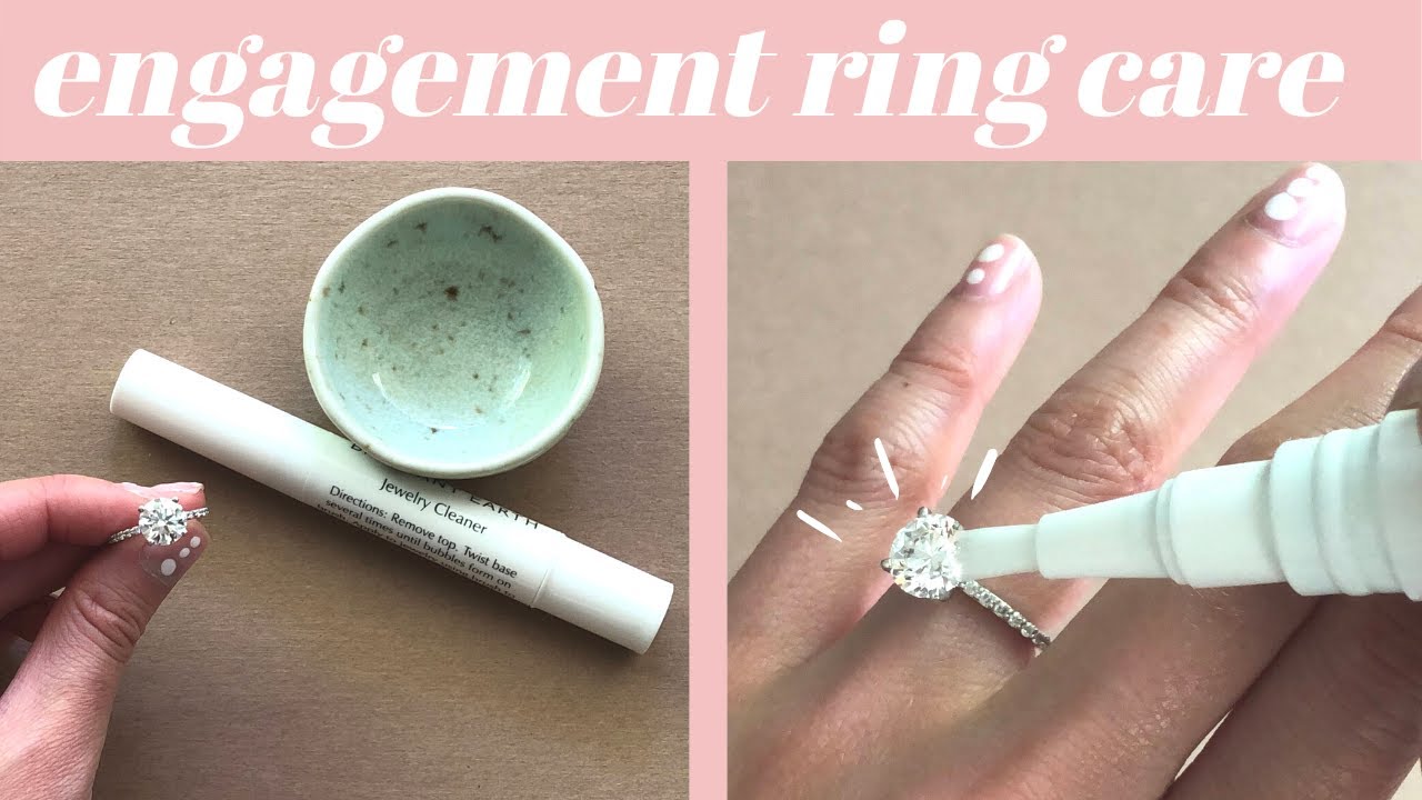 Taking care of your engagement ring | engagement ring care tips