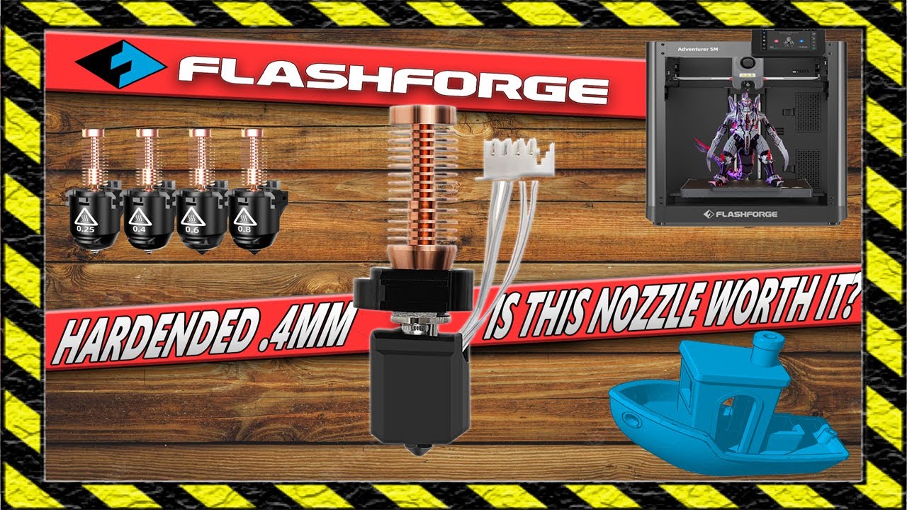 New Replacement Nozzle For Adventure 5M/5M Pro- Best Nozzle For Abrasives?