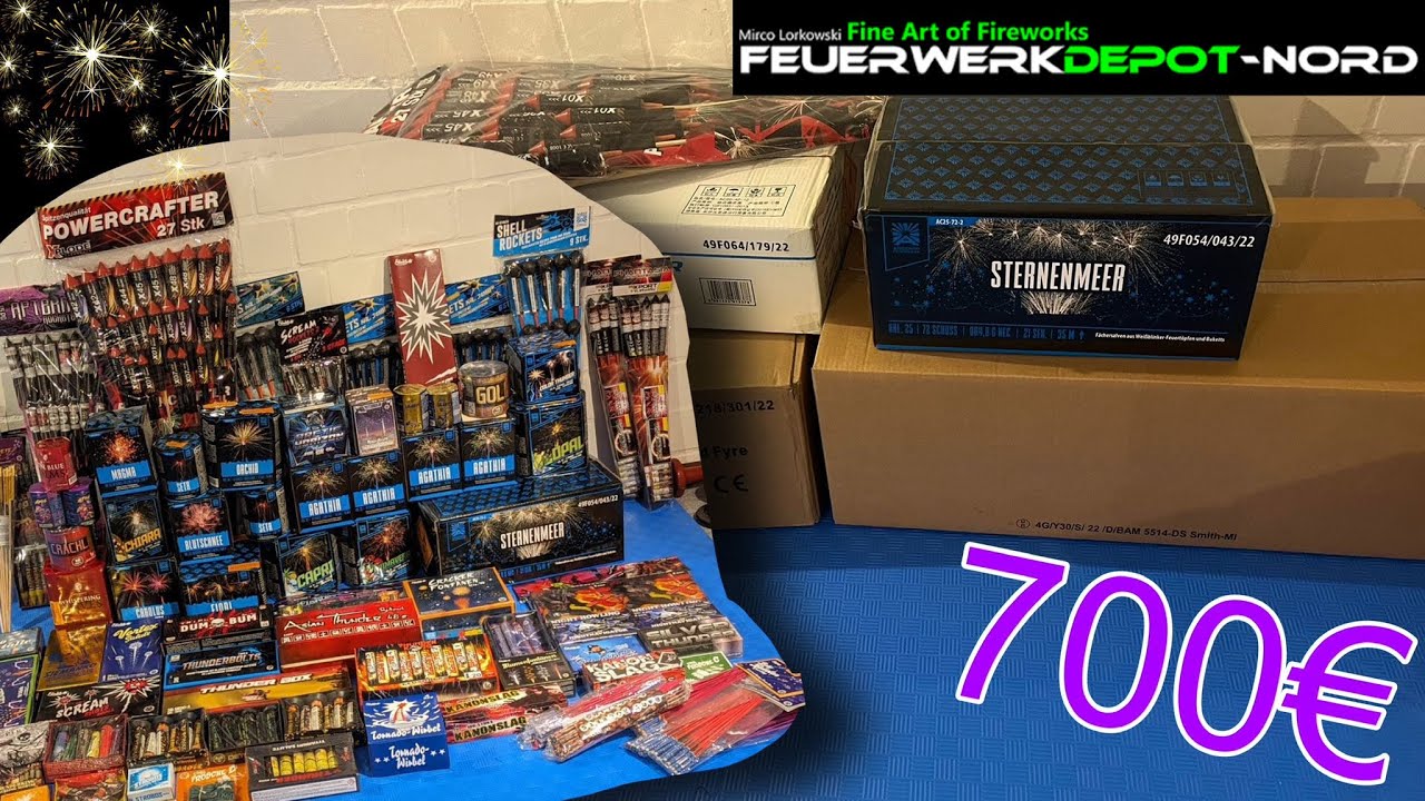700€ Feuerwerkdepot-Nord Bestellung🔥 l Die Schallerzeuger
