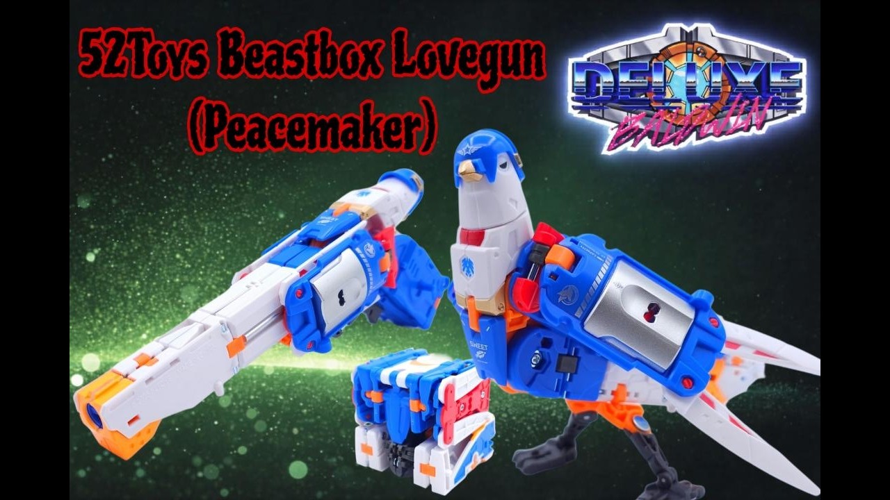 This Pigeon is Packing Attitude! 52Toys Beastbox Love Gun! (Peacemaker)