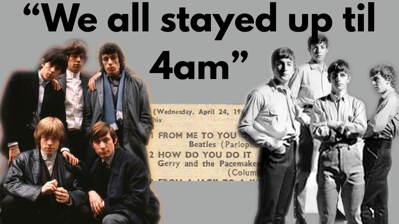 The Beatles, апрель 1963 г.: The Beatles встречают The Rolling Stones, а Джон Леннон становится о...