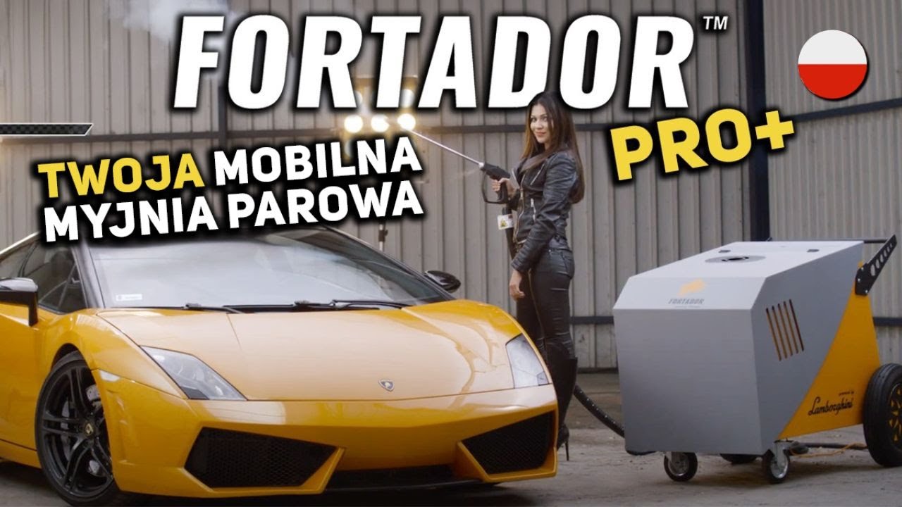 Mobilna Myjnia Parowa FORTADOR PRO+