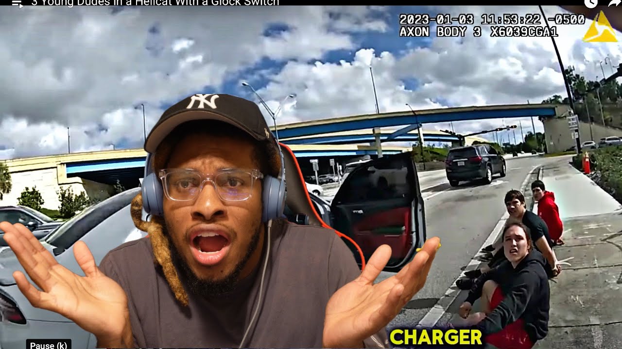 3 Thugs Caught In A Stolen Hellcat With A Switch!!