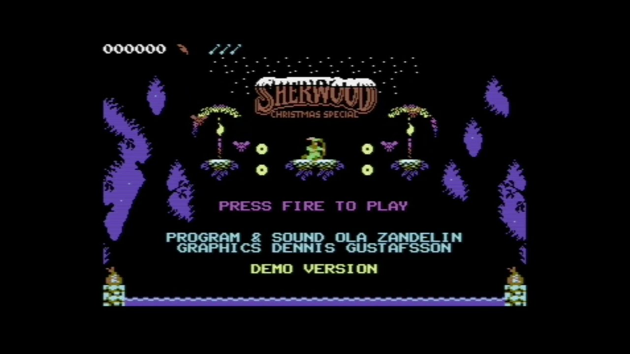 COMMODORE 64 += SHERWOOD=  =+ CHRISTMAS DEMO 2025