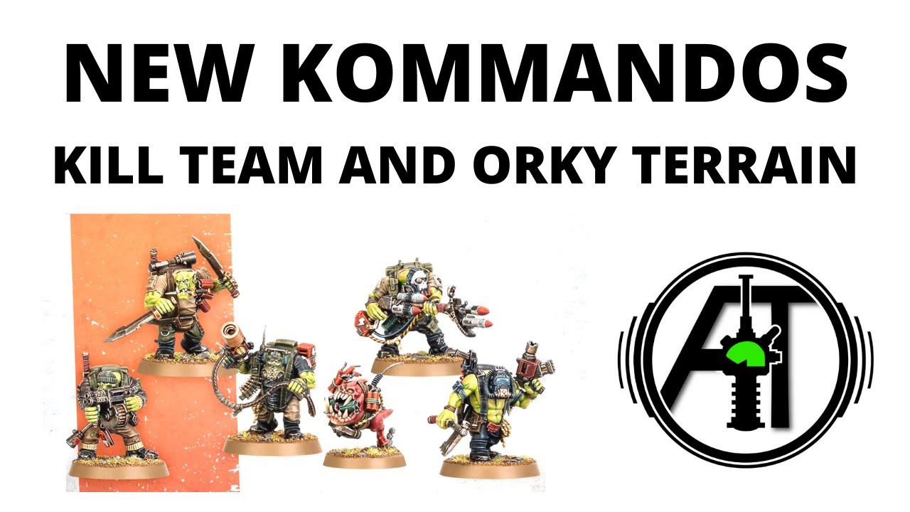 New Kommandos and Orky Terrain in Kill Team: Octarius Box
