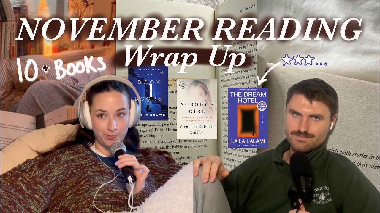  BOOKS we read in NOVEMBER | reading wrap up 10+ books
