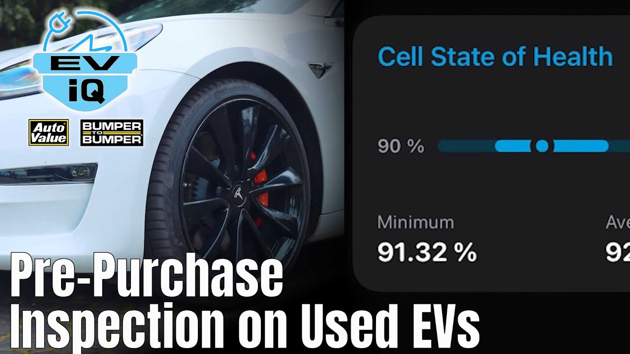 Performing a Pre-Purchase Inspection on Used EVs