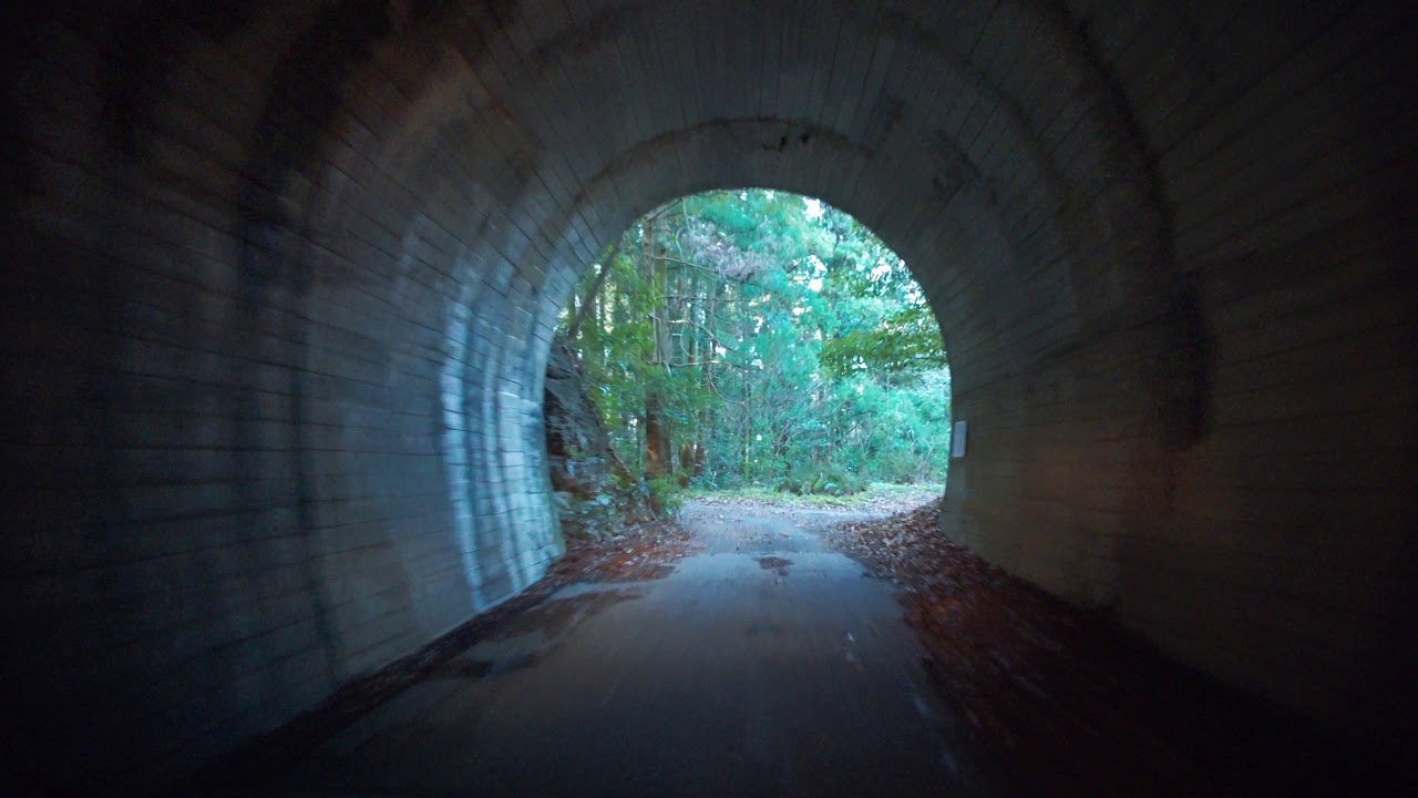 【八幡浜市】大峠隧道(八幡浜市道 宮内伊方線)･大峠トンネル(国道197号)/小型トンネルの工法が体感できます！あるいは、やーんぴのトンネル[倍速](2021.1.31)