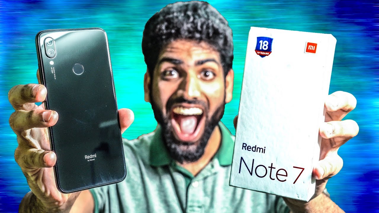 Redmi Note 7S Unboxing, First Look & Google Camera Demo!
