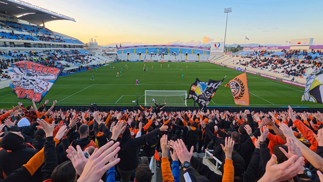 APOEL ULTRAS vs aris 5/4/2026