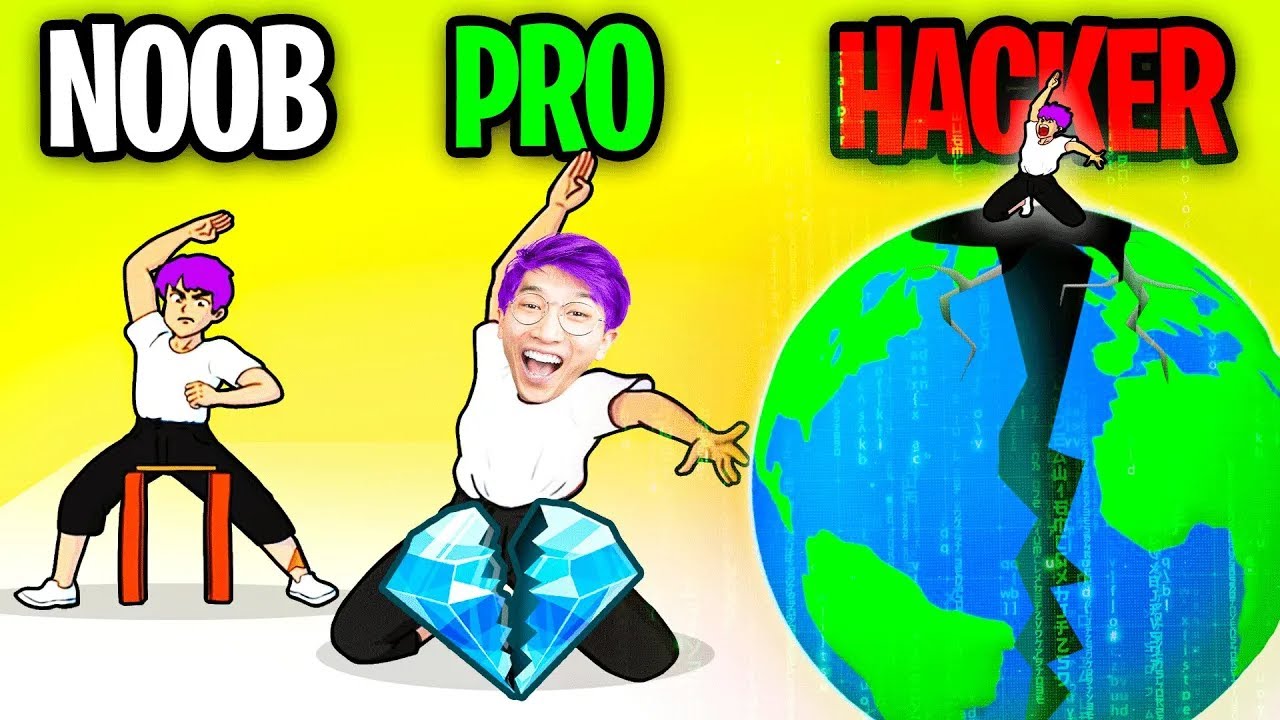 NOOB против PRO против HACKER в TAP TAP BREAKING!? (UNLIMITED GOLD HACK!?)