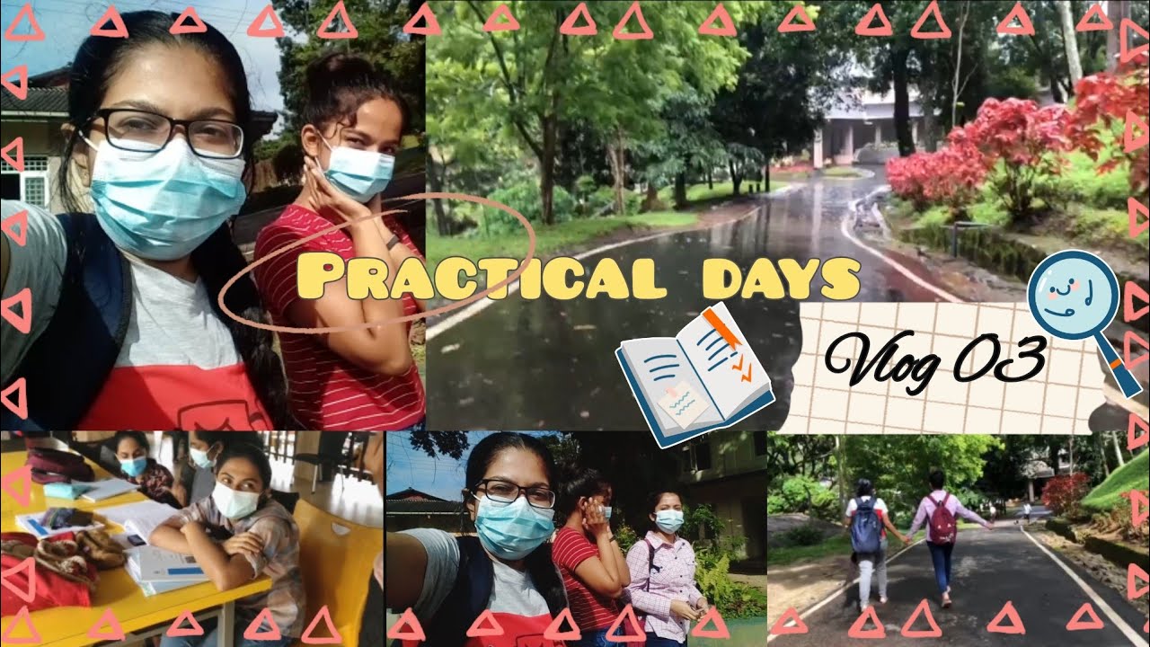 Practical Day 📚📒📐️📏 | Physics Practicals |University day| The Open University Sri Lanka |Vlog 03 ❤️