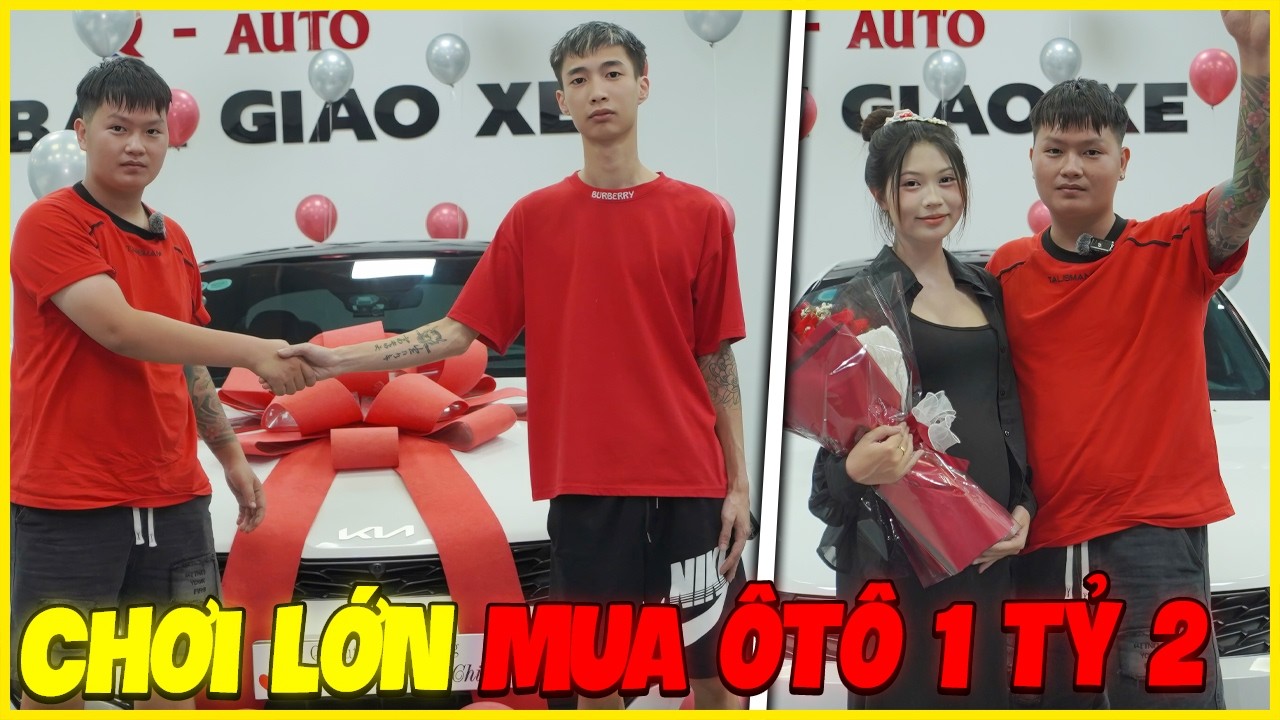 Văn Huỳnh | Chơi Lớn Đi Mua Xe Oto K5 Bản Cao Cấp 1 Tỷ 2 | Buy a Kia K5 for 1.2 Billion VND