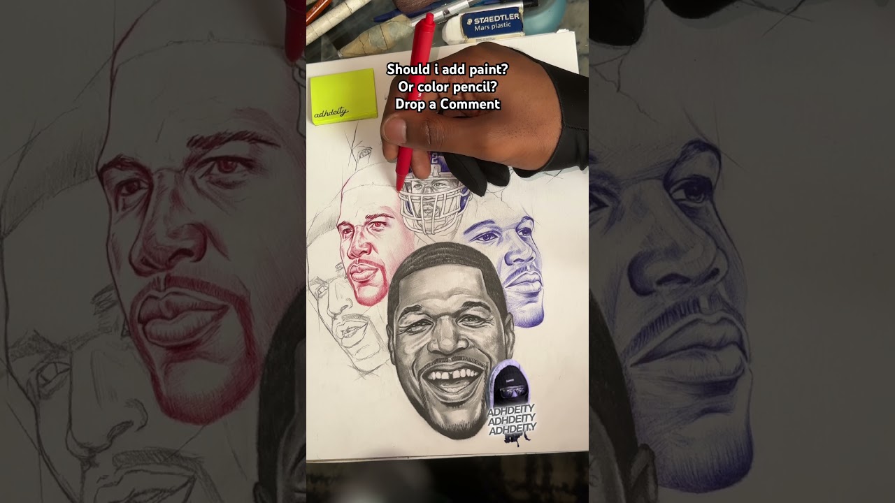 Should i add paint? #pendrawing #art #drawing