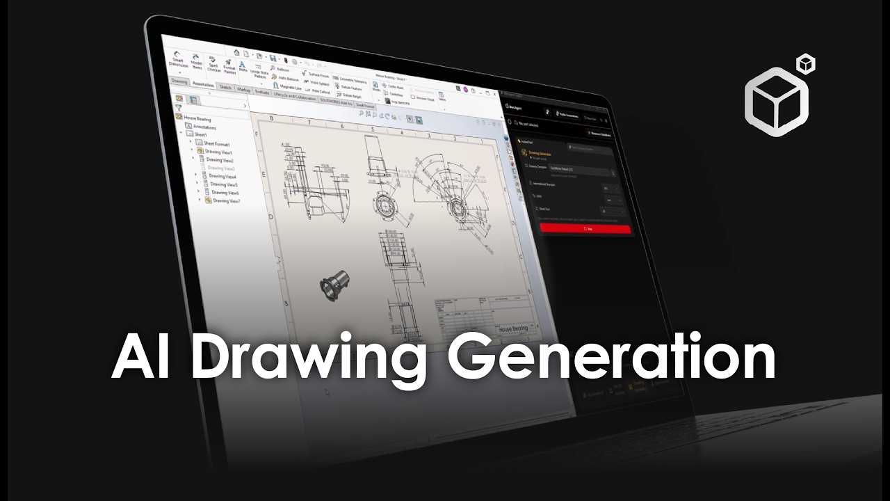 AI CAD Drawing Generation