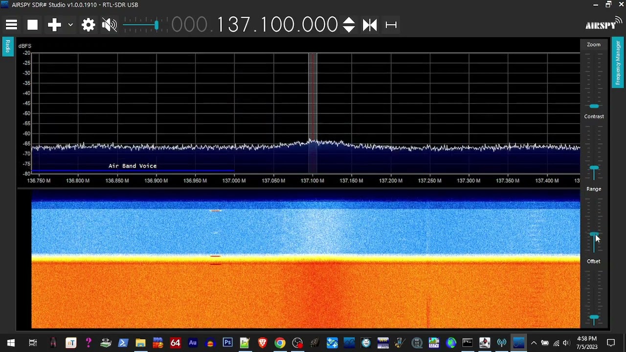 Using SDR# 1910 with Meteor-M2_3