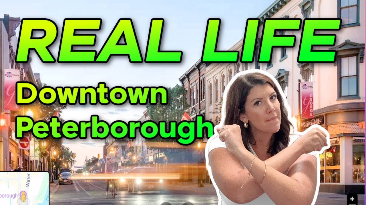 DOWNTOWN Peterborough 2025 Tour | What it's really looks like !