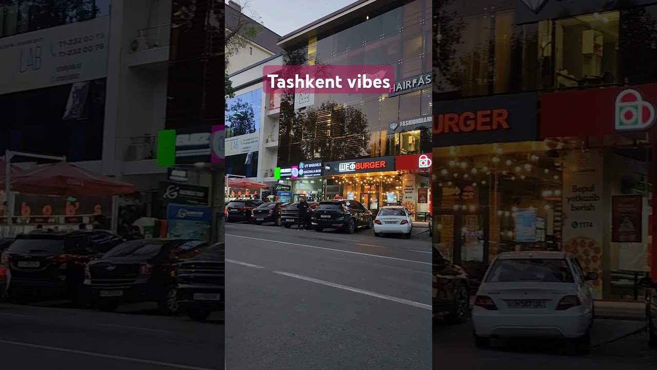 Tashkent vibes!