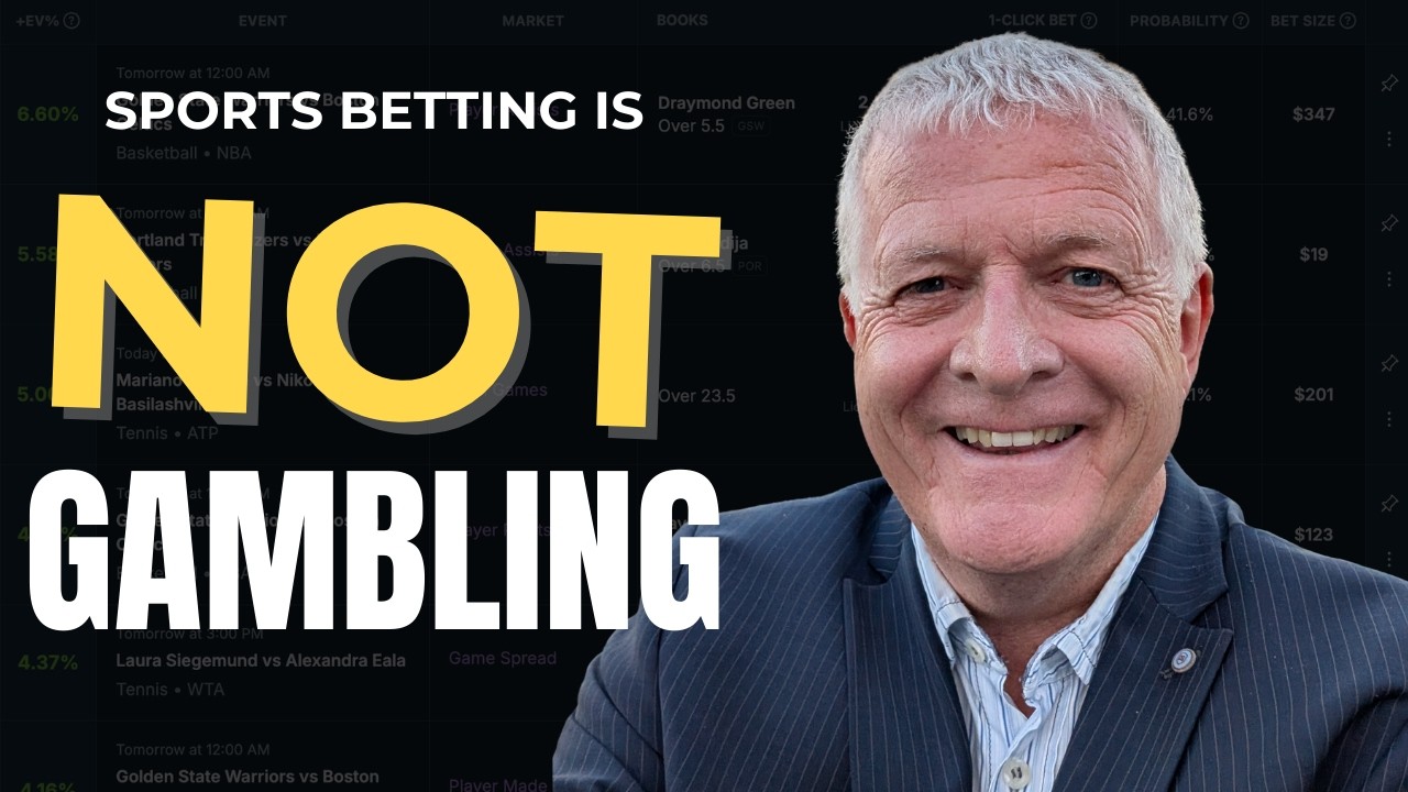 Sports Betting Isn&rsquo;t Gambling If You Do This (Proven Strategy Guide for all levels)