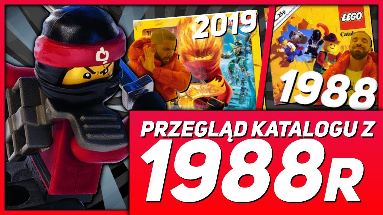 Przegląd Katalogu Lego z 1988 Roku!