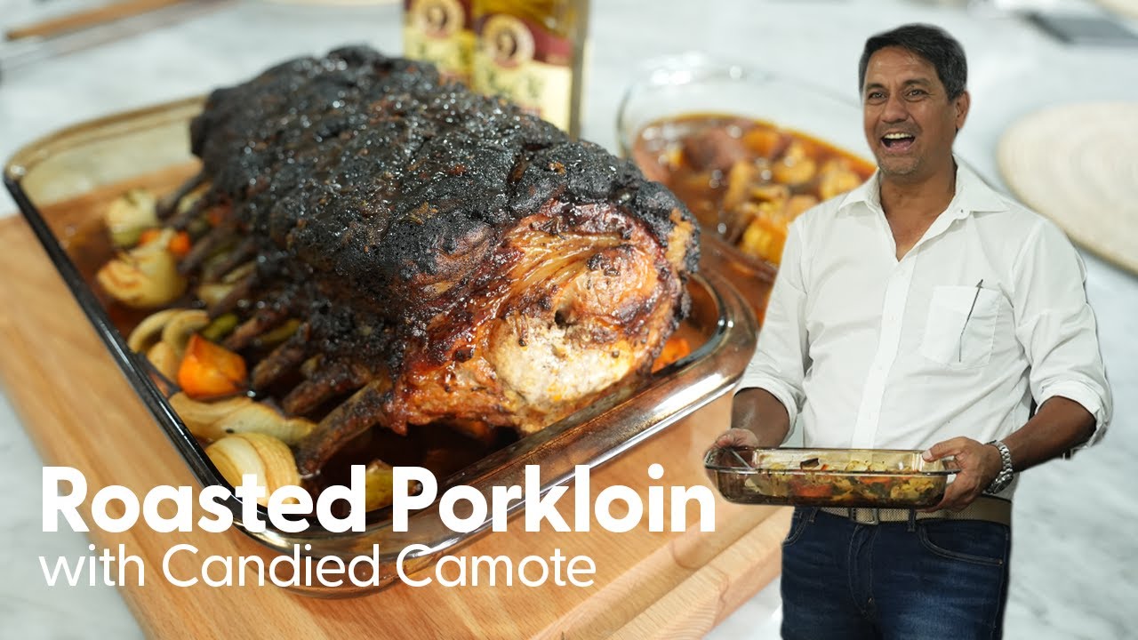 Goma At Home:  Roasted Porkloin With Candied Camote (A Holiday Lunch Treat For Lucy’s Office)