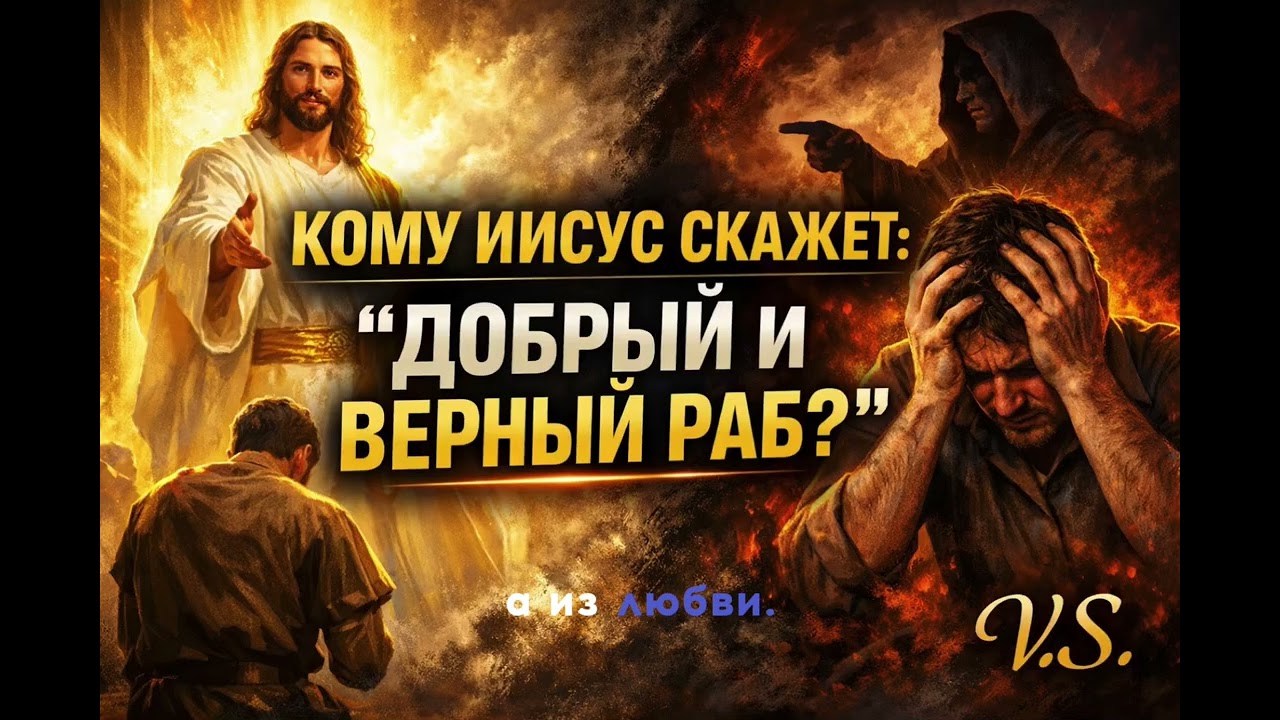 Кому Иисус скажет добрый и верный раб?