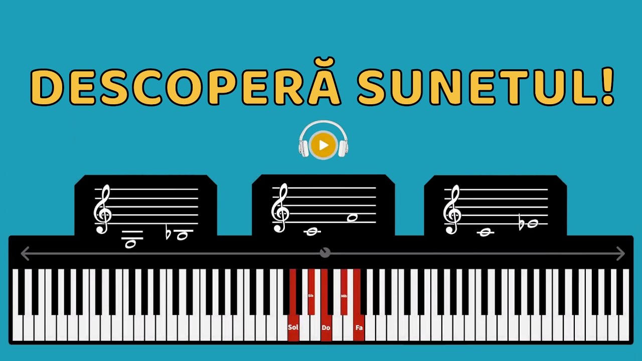 Test de descoperire a sunetelor muzicale / Dezvoltarea urechii muzicale