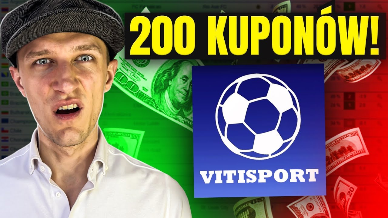 Vitisport typy bukmacherskie &ndash; SPRAWDZILIŚMY 200 KUPON&Oacute;W! (SZOK!)