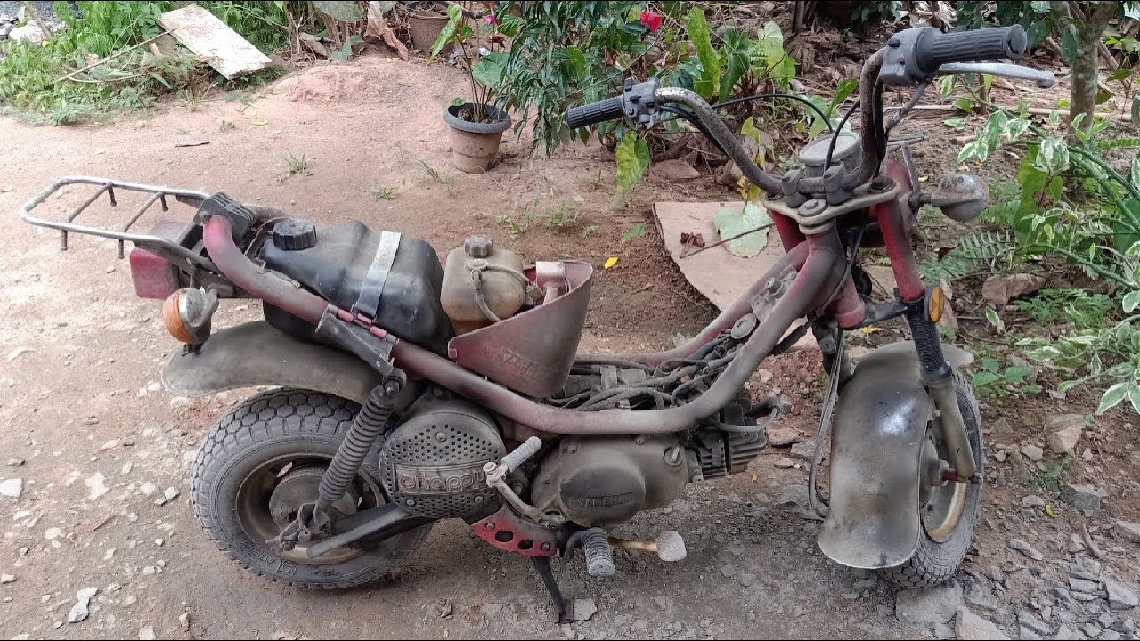Yamaha Chappy Full Restoration | 80cc Chappy bike full Restoration
