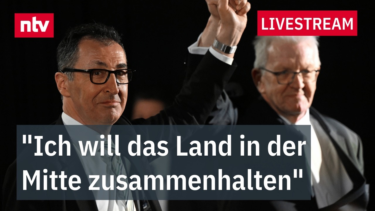 LIVE: Grüne-Spitzenkandidat Cem Özdemir äußert sich zur Landtagswahl in Baden-Württemberg