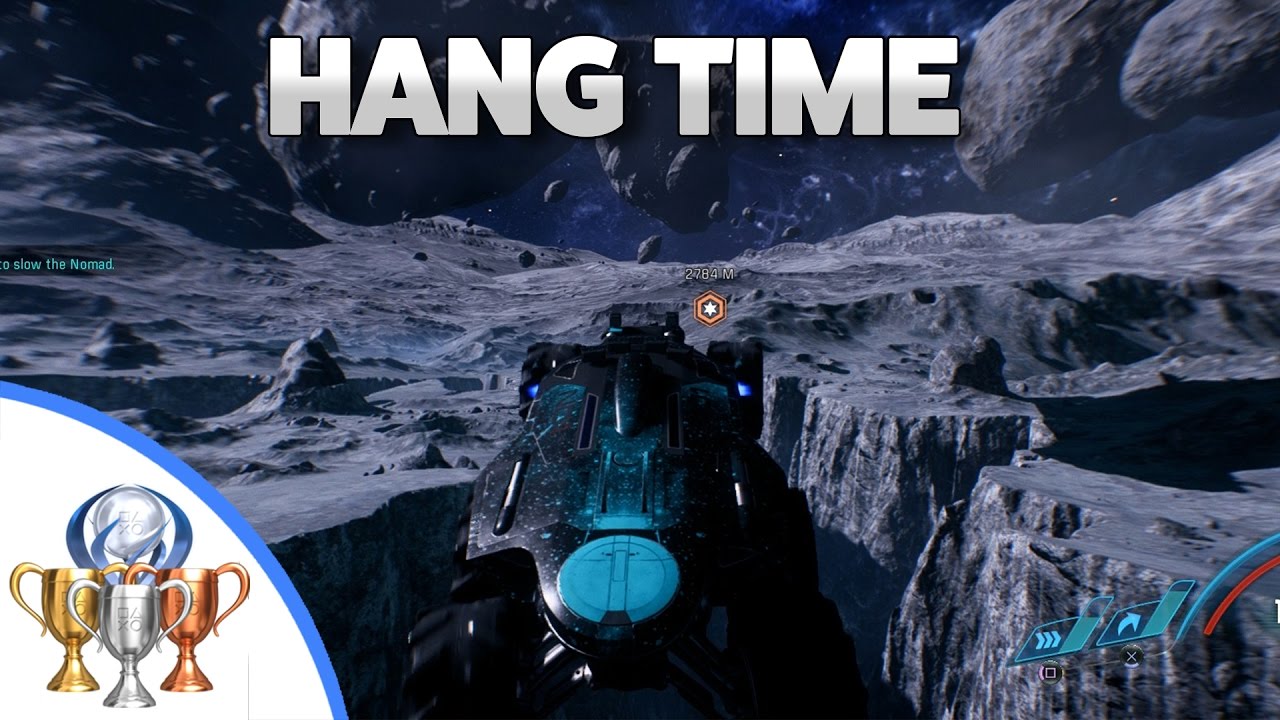 Mass Effect Andromeda Hang Time Trophy and Achievement (Keeping Nomad Airborne for 35 Seconds)