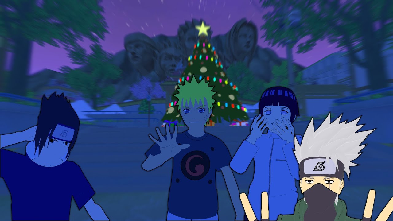 Наруто и Хината — тайные Санта-Клаусы (NARUTO VRCHAT)
