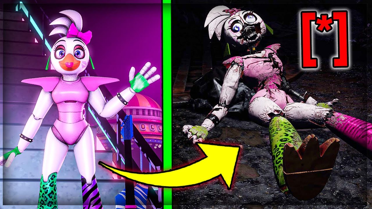 Zniszczyłem *GLAMROCK CHICA* i Zostałem 