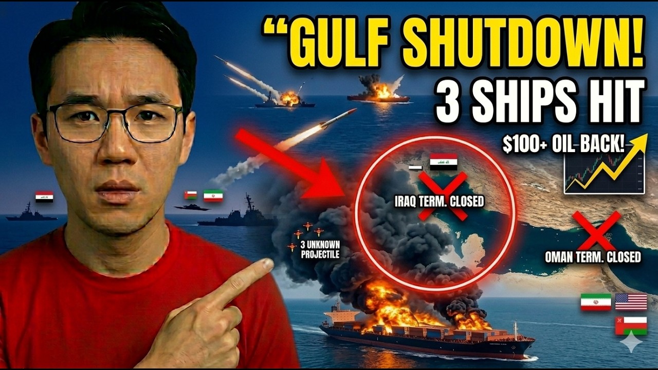 3 Cargo Ships Were Just Hit by Unknown Projectiles in the Persian Gulf&mdash;Oil Terminal in Oman and Iraq