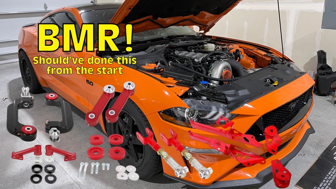 Новые подвески BMR Suspension GODDIES для моего Mustang мощностью 1000 л.с.! Неправильные детали,...