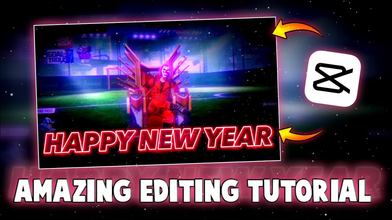 how to edit HAPPY NEW YEAR video 😍 | capcut video editing tutorial | Anmol Tech