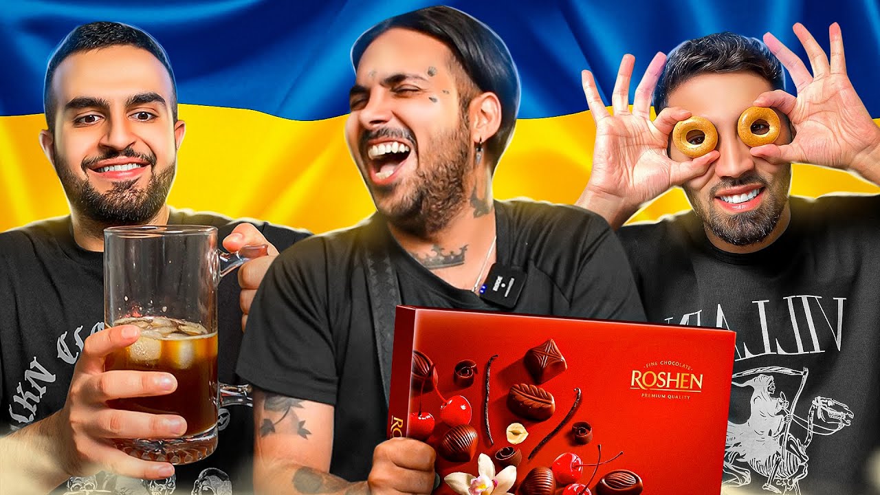 😋اسنک اکراینی خوردیم با پوتک😁