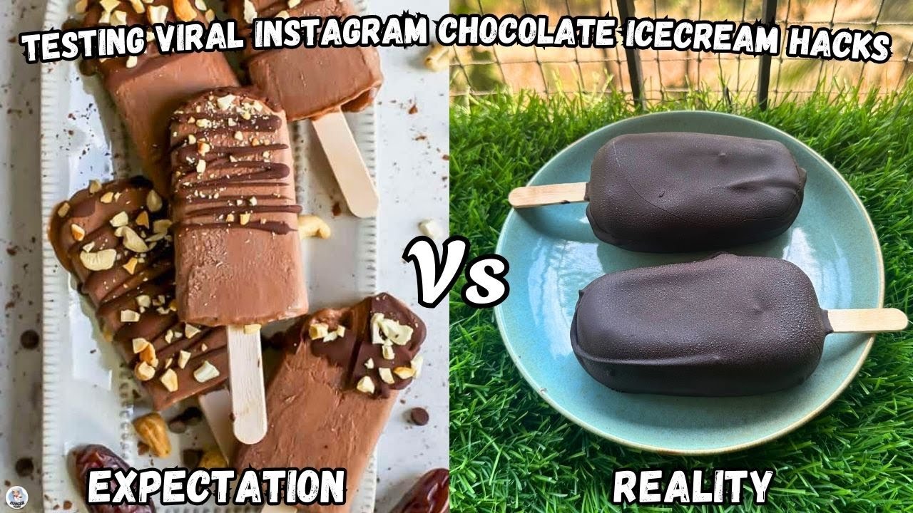 Testing Out Viral Chocolate Ice-Cream Hacks From Instagram Reels Sent By my Subscribers