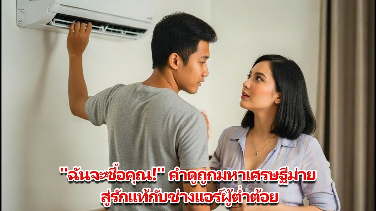 ''ฉันจะซื้อคุณ!'' คำดูถูกมหาเศรษฐีม่าย สู่รักแท้กับช่างแอร์ผู้ต่ำต้อย