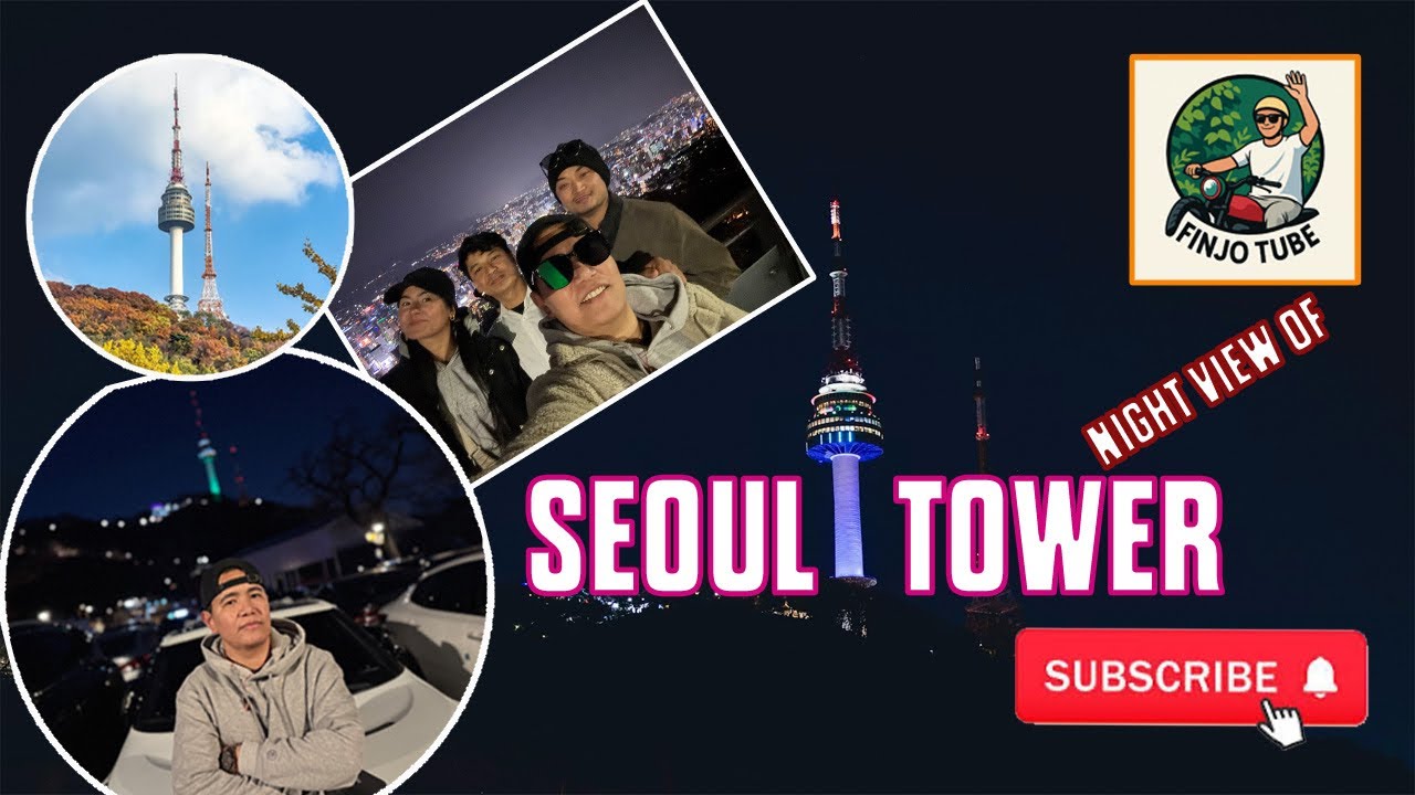 SEOUL TOWER (NAMSAN TOWER)🇰🇷SOUTH KOREA #finjotube #travel 