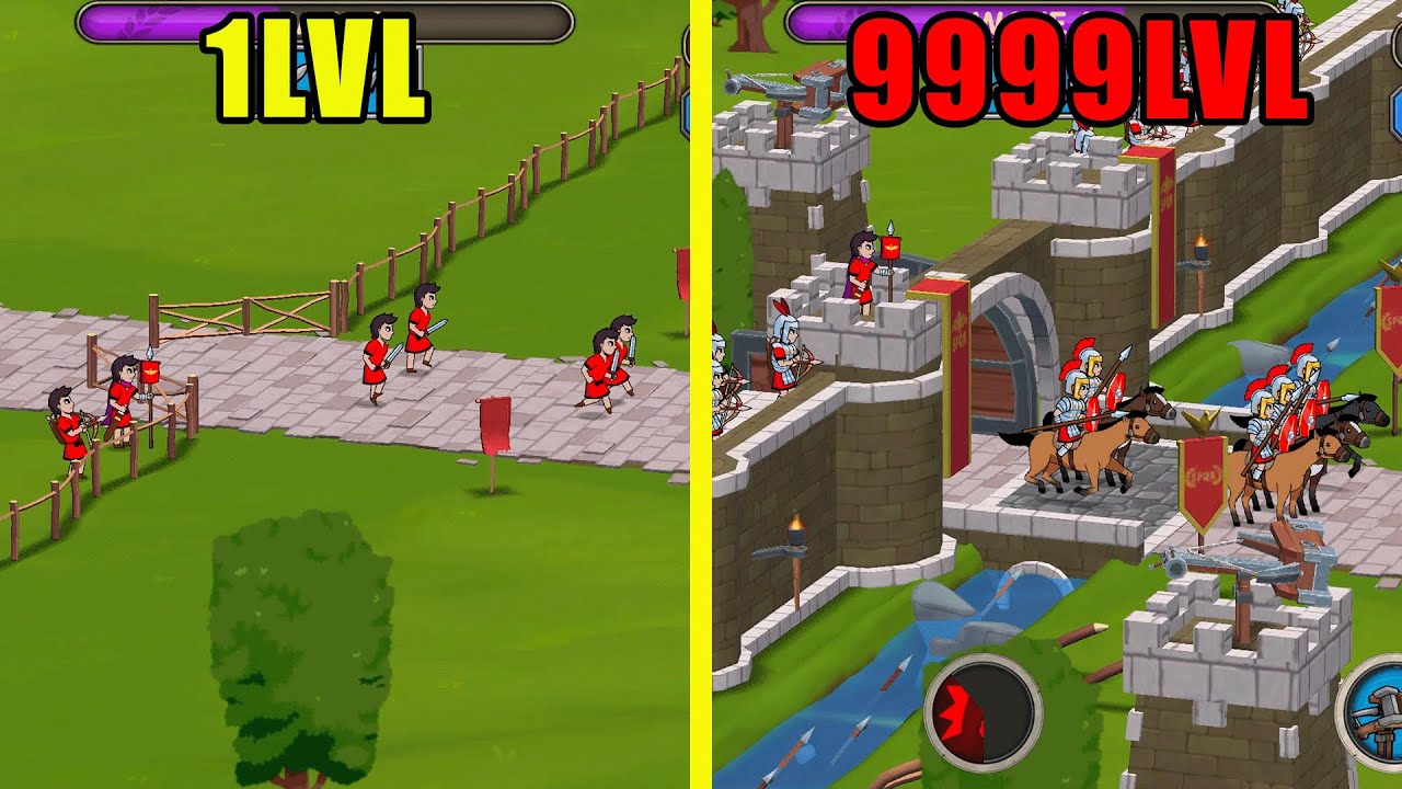 Max Level in Grow Empire: Rome - New Update 2025 (Gameplay)