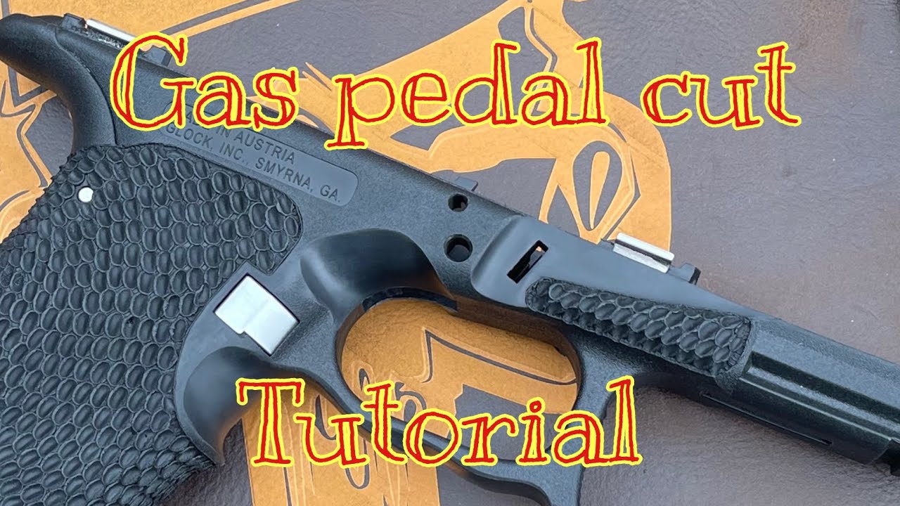 Creating the gas pedal/accelerator cut