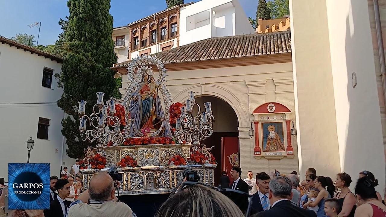 🎬 🔷️ MARÍA AUXILIADORA de la ALHAMBRA en SAN CECILIO 🔷️✨ Granada 2025 ✨  #2025 #mariaauxiliadora
