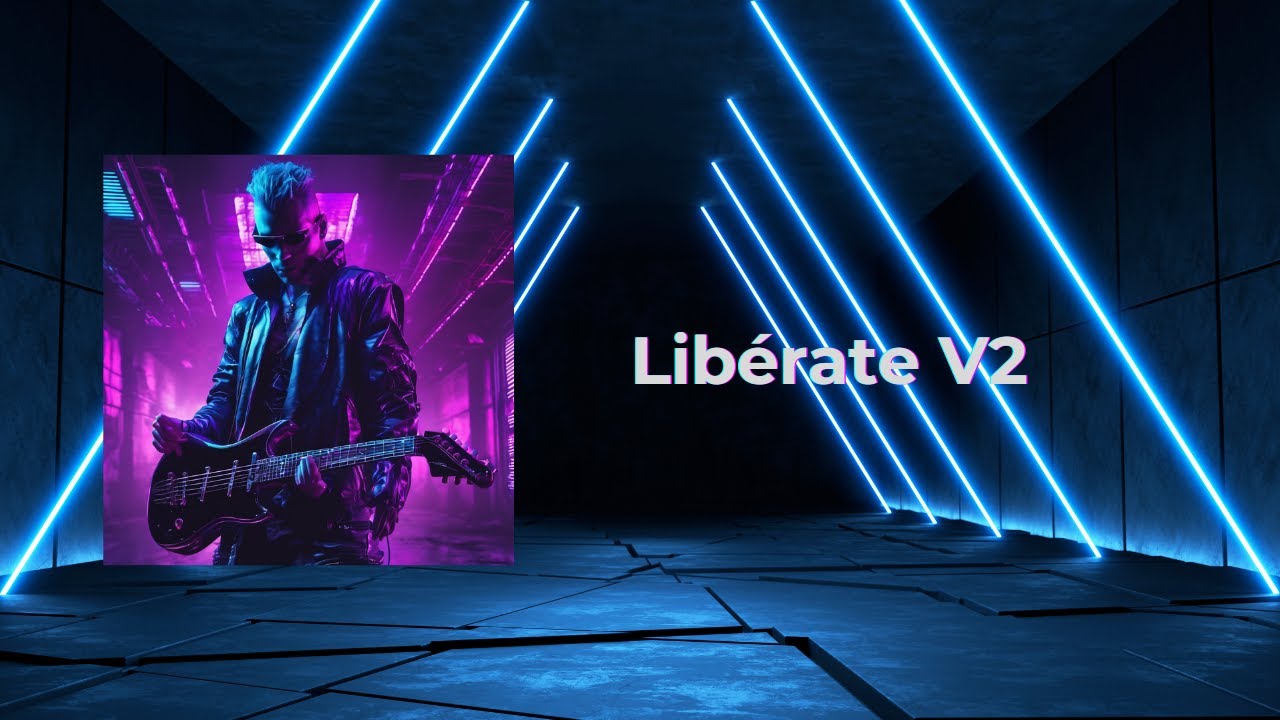 Libérate V2 - Heavy Industrial Metal with Aggressive Synthwave Fusion 