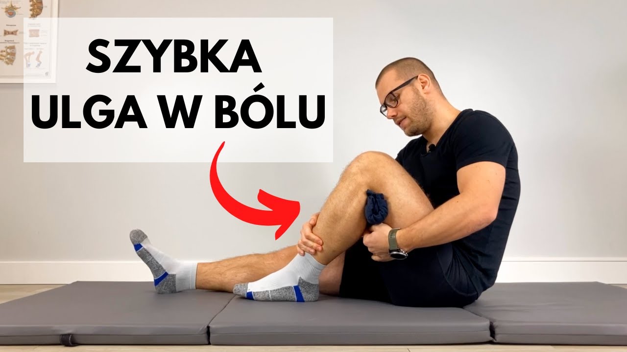 SKUTECZNE ĆWICZENIE NA BÓL KOLANA !
