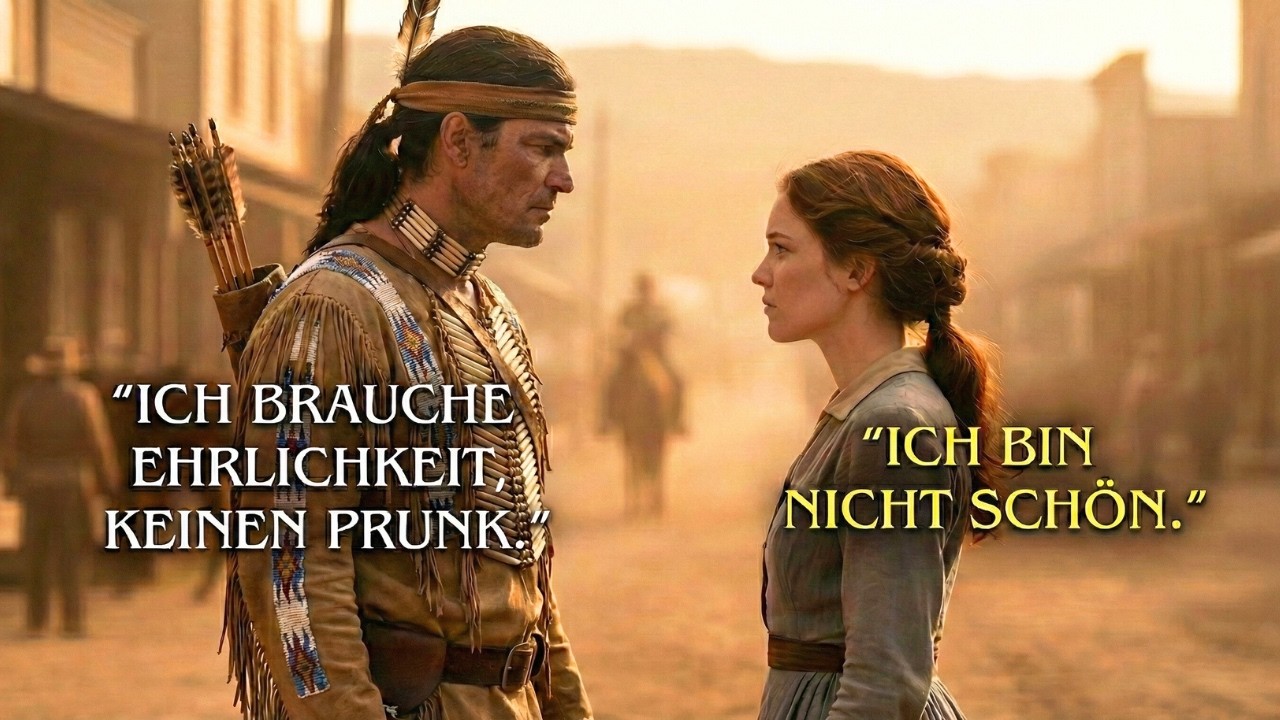 Sie flüsterte: „Ich bin nicht schön“ – Der Apache sagte: „Ich will Ehrlichkeit, keinen Glanz“