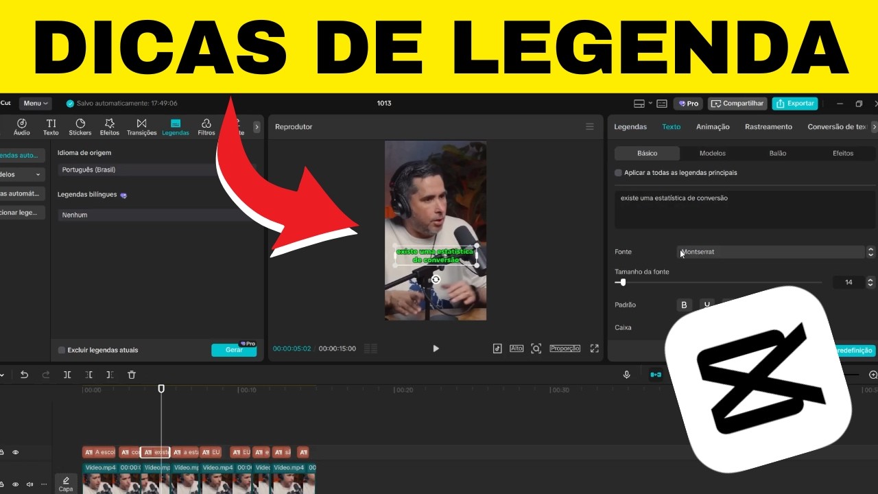 Como LEGENDAR no CapCut PC (MACETES Que Ningu&eacute;m Te Conta!)
