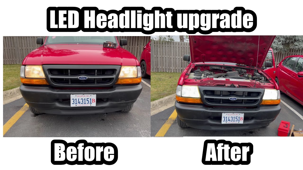 1998 Ford Ranger-LED headlight replacement