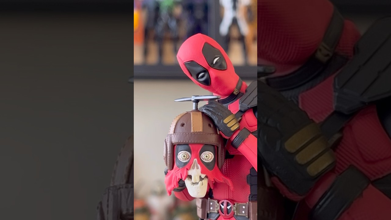 Size comparisons with SH Figuarts Deadpool! #deadpool #deadpool3 #marvel #size #comparison #oldsong