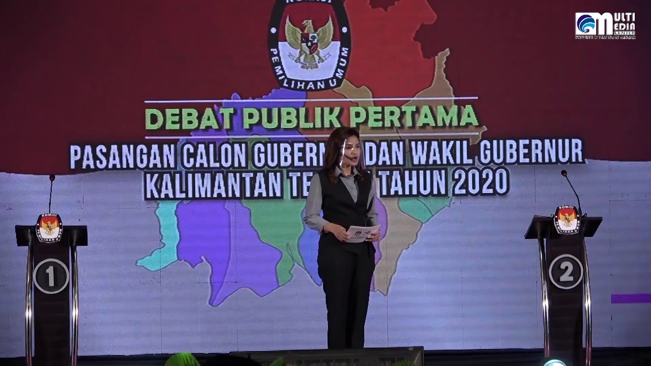 Debat Publik Pertama Pasangan Calon Gubernur dan Wakil Gubernur Kalteng